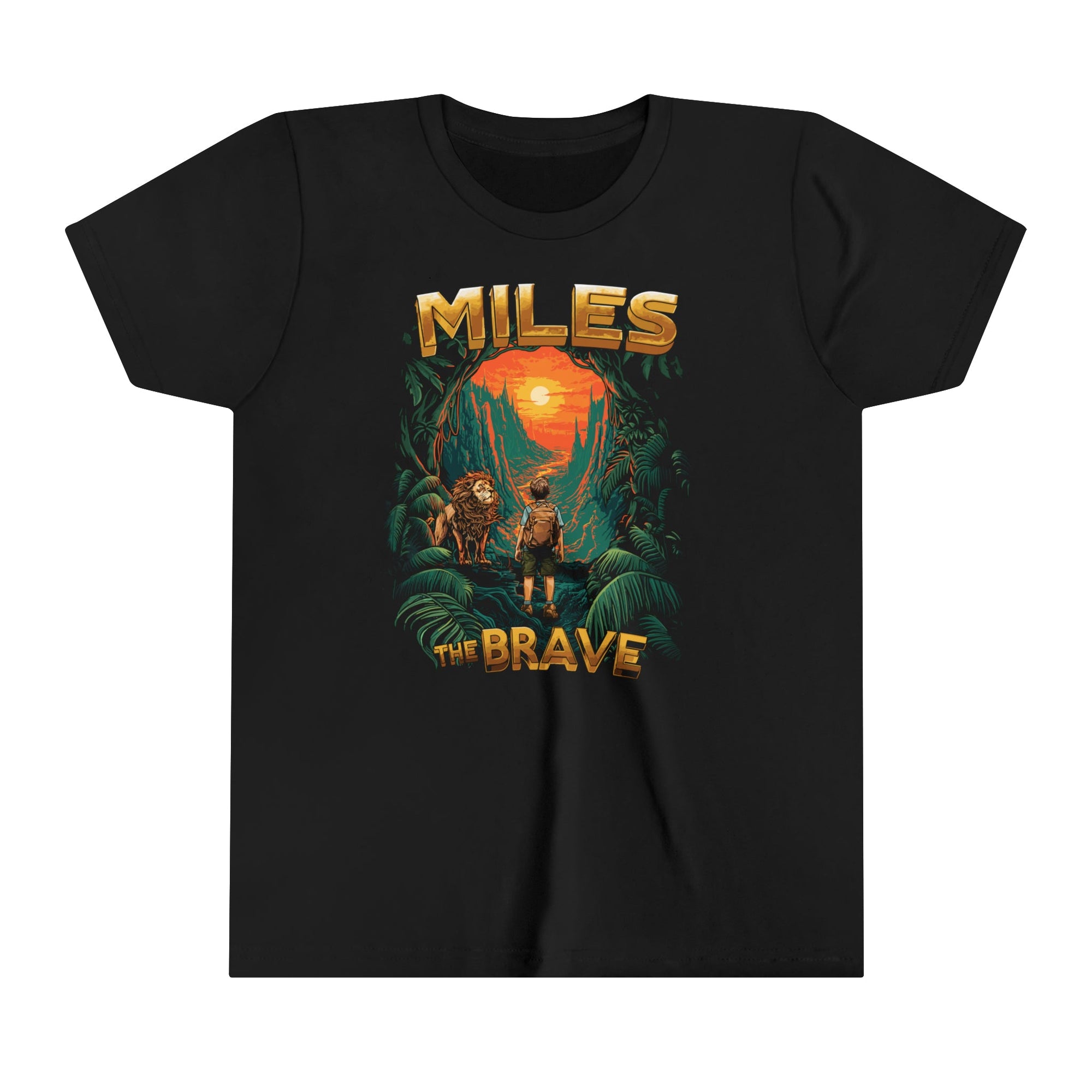 Miles the Brave Graphic Youth Short Sleeve Tee - Storybutton