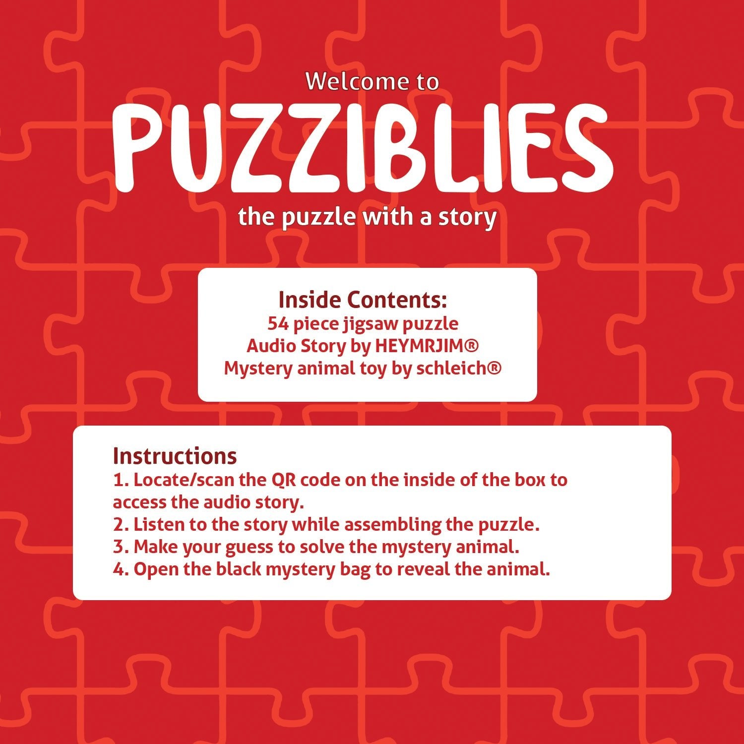 Puzziblies Mystery 1: Who Lives In This Den? - Storybutton