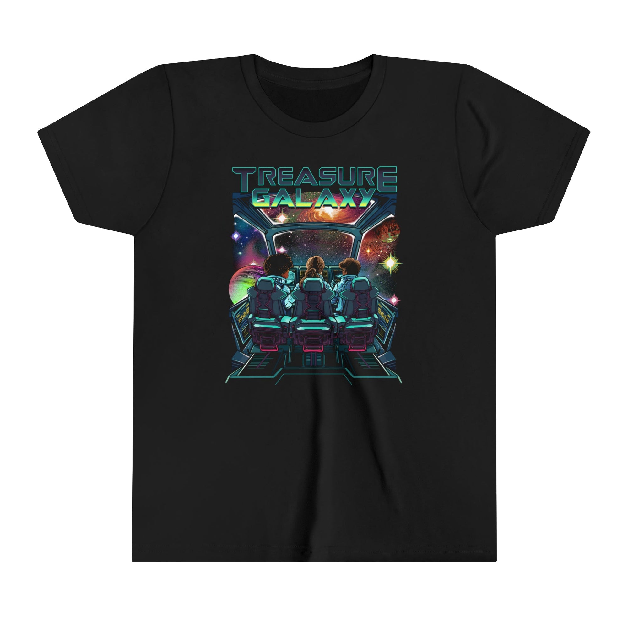 Treasure Galaxy Graphic Youth Short Sleeve Tee - Storybutton